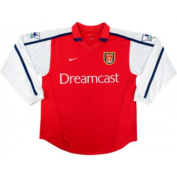 Camiseta Arsenal Primera equipo ML Retro 2000 Rojo